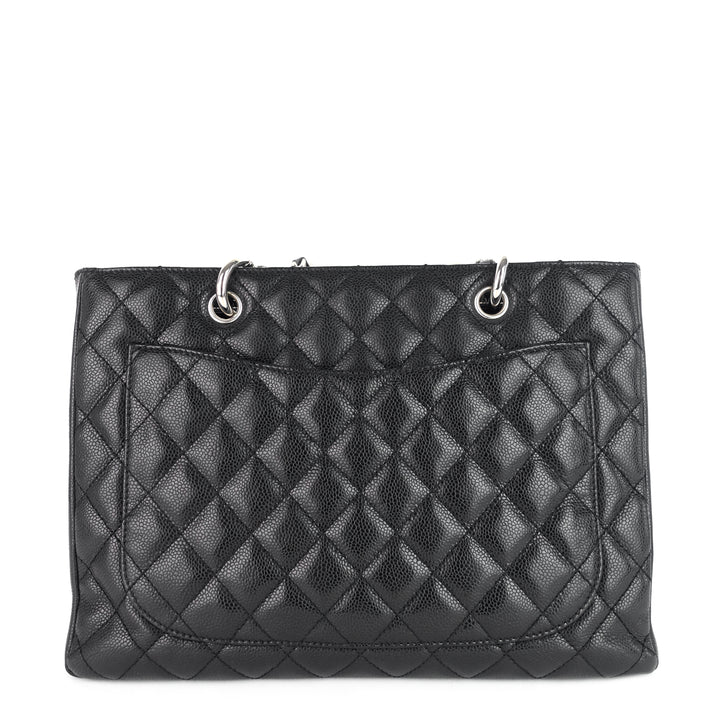 grand shopping tote gst caviar leather bag
