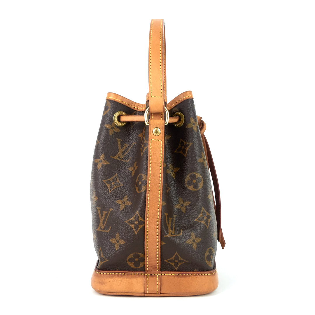 noe mini monogram canvas bag