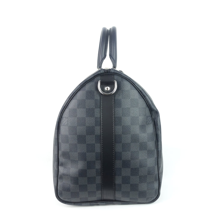 keepall 45 bandoulière my lv heritage damier graphite bag