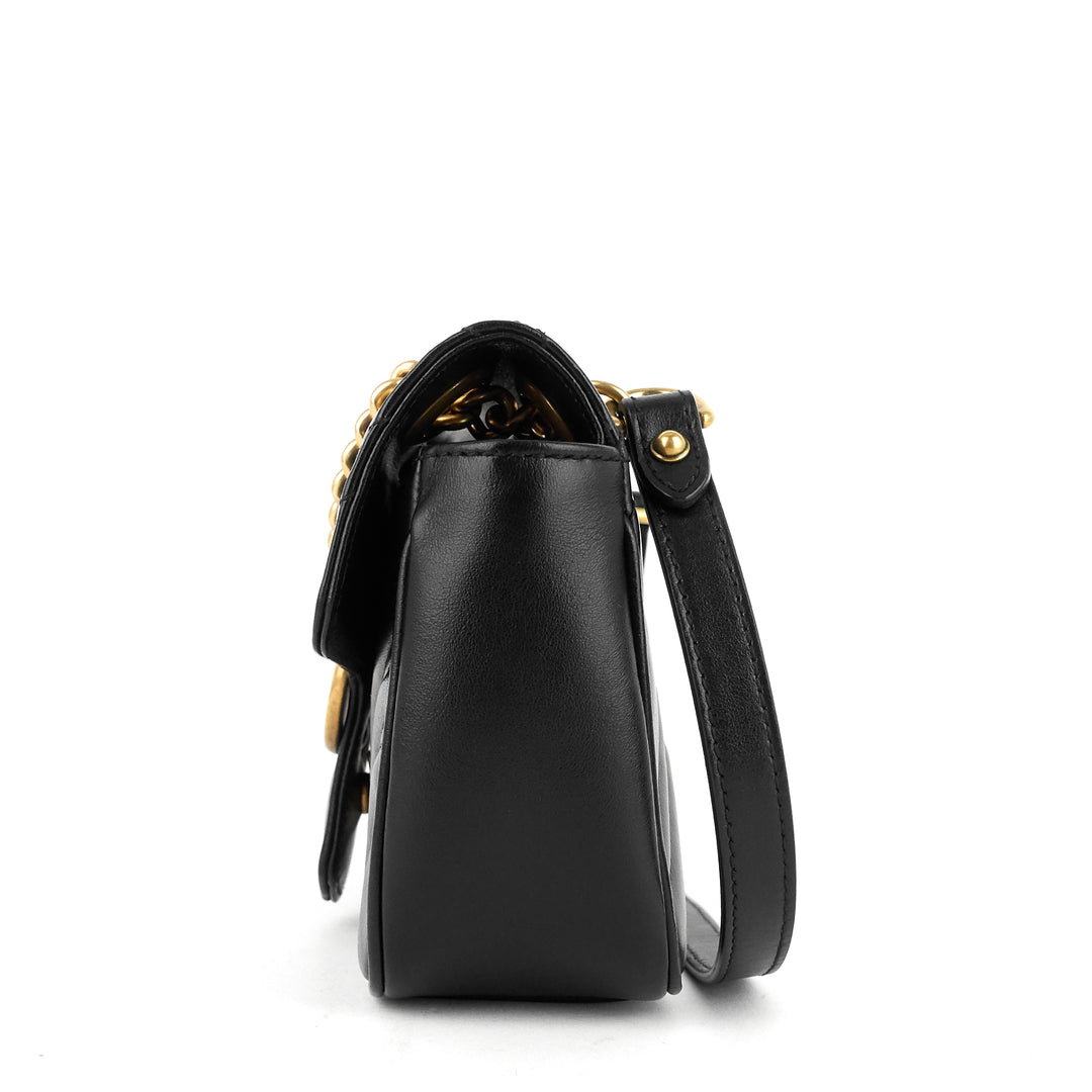 marmont mini matelassé leather shoulder bag
