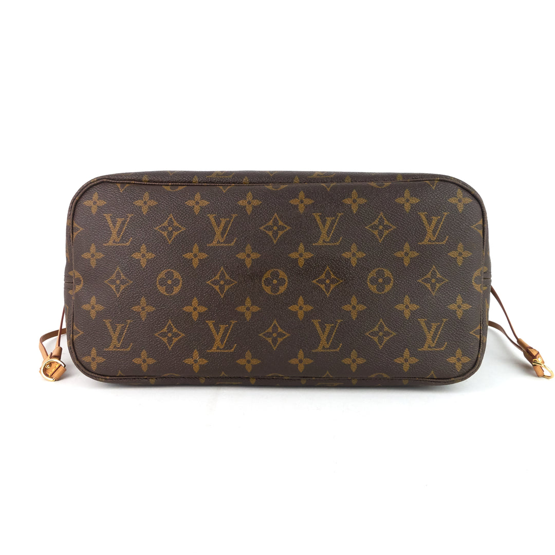 neverfull mm monogram canvas tote bag