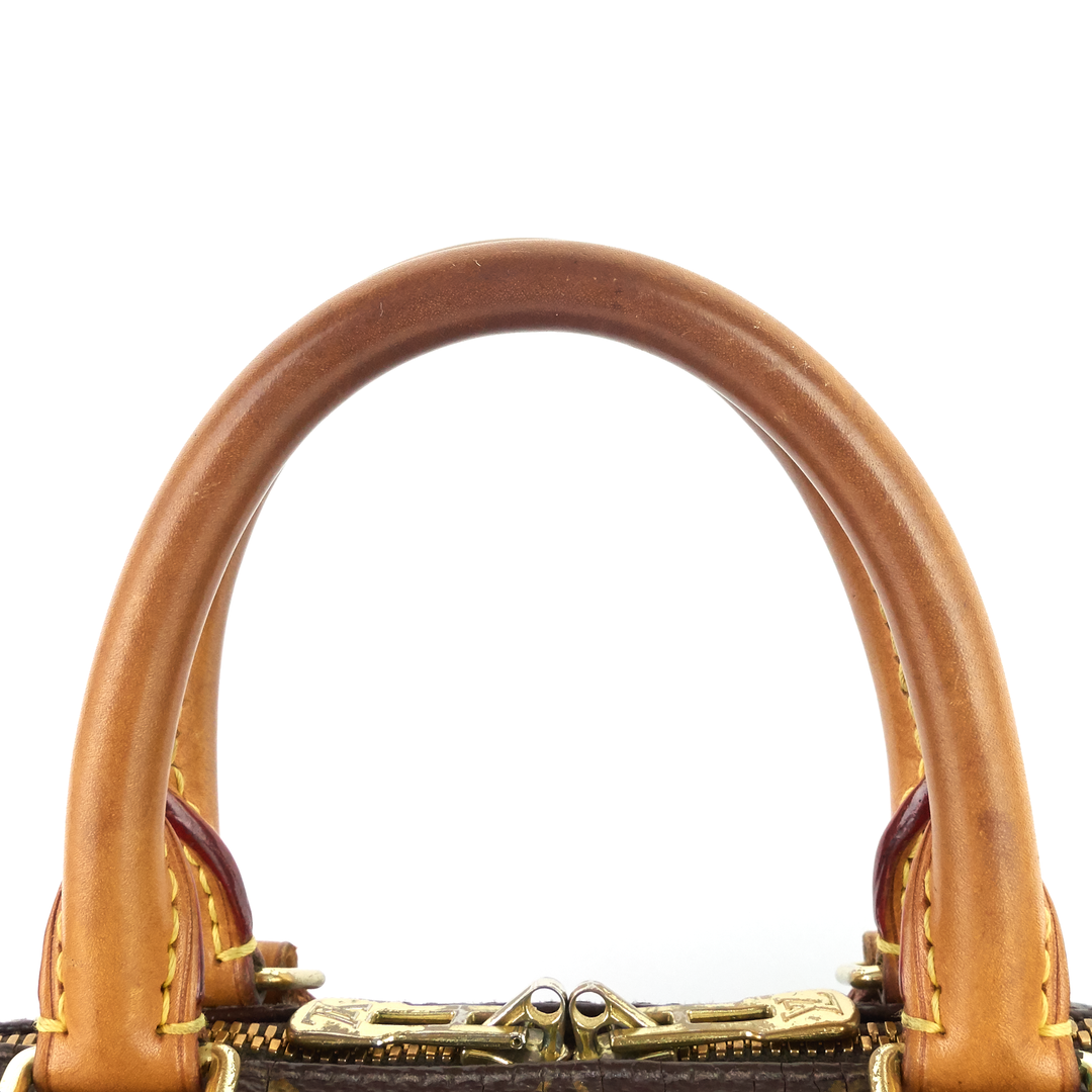 speedy 25 bandoulière monogram canvas bag