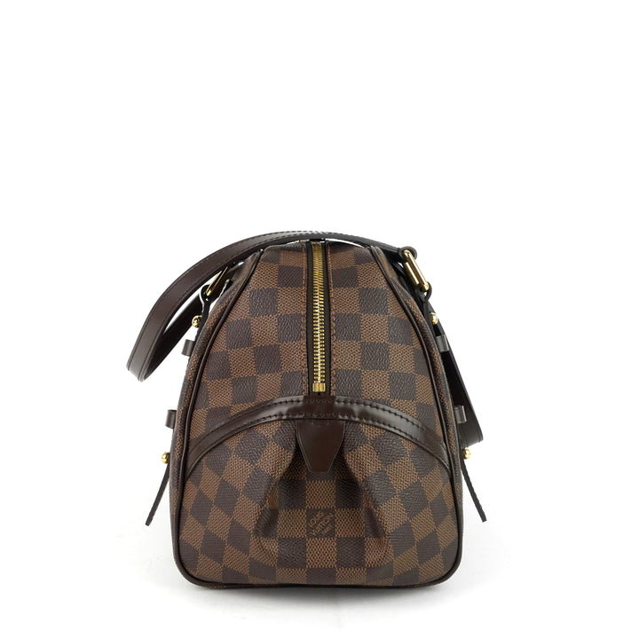 rivington gm damier ebene canvas bag