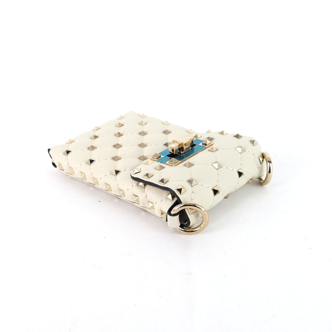 spike mini leather phone case bag