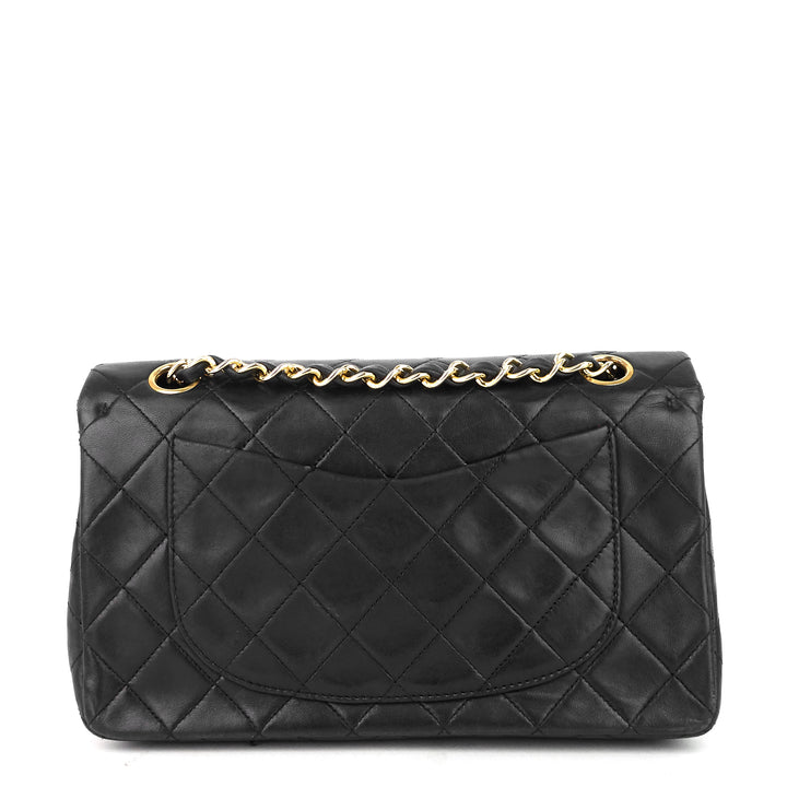 classic double flap small lambskin shoulder bag