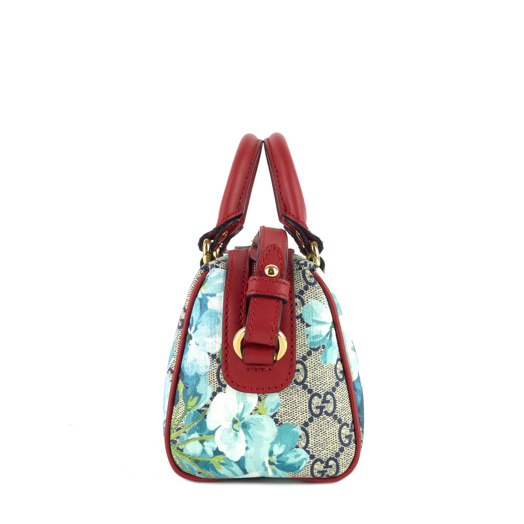 convertible boston nano gg blooms supreme canvas bag