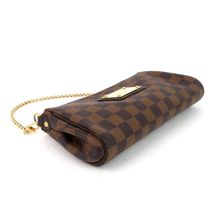 eva damier ebene canvas bag