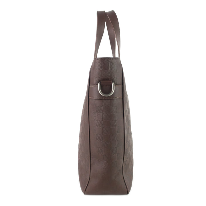 tadao damier infini leather bag