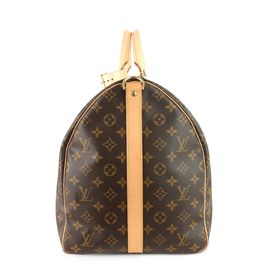 keepall 55 bandoulière monogram canvas bag