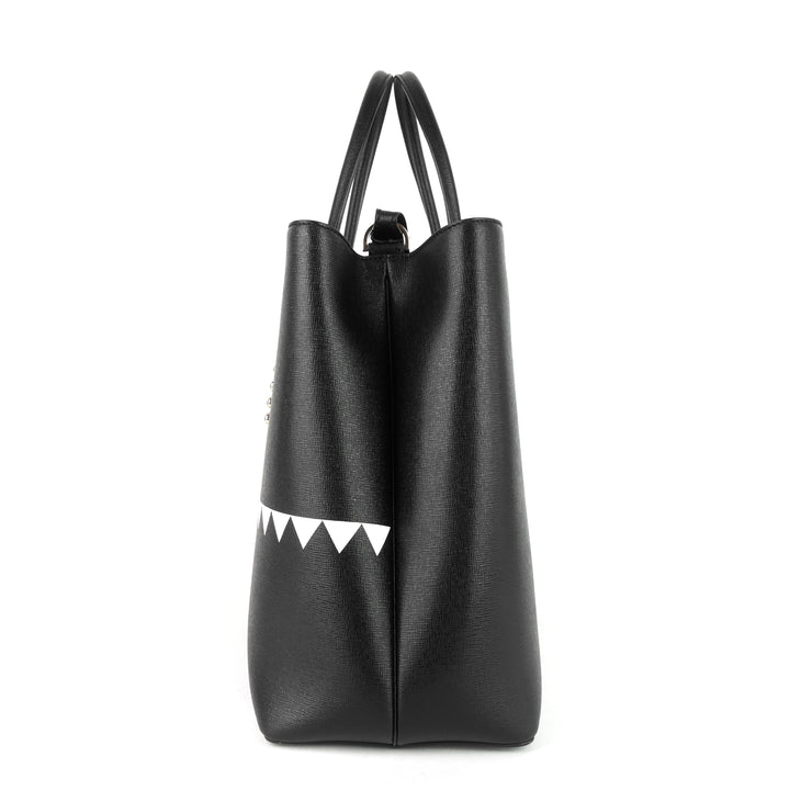 2jours monster medium vitello leather elite studded bag