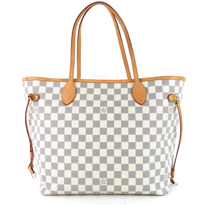 neverfull mm damier azur canvas bag