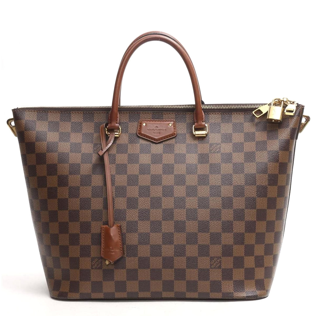 belmont damier ebene canvas bag