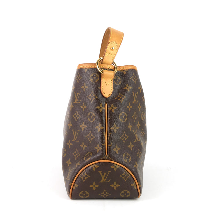 delightful mm monogram canvas bag