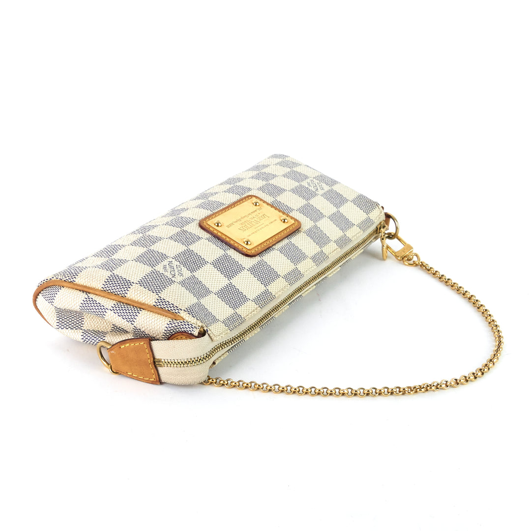 eva damier azur canvas bag