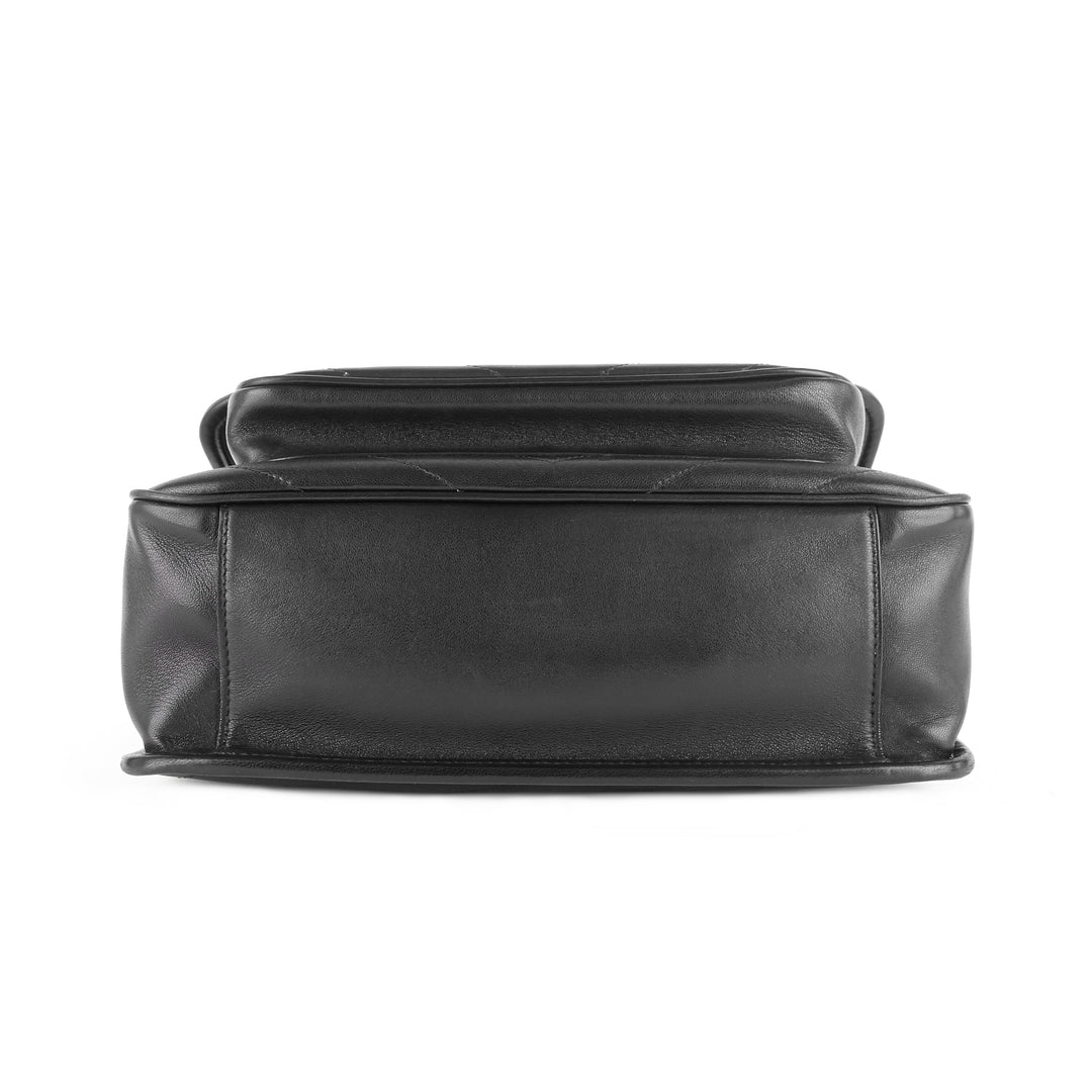 niki medium lambskin leather shoulder bag