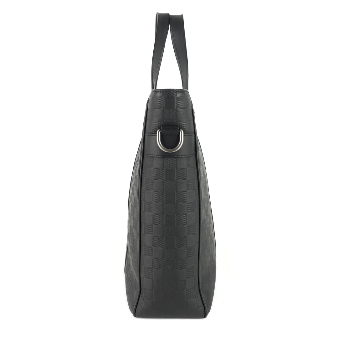 tadao damier infini leather bag
