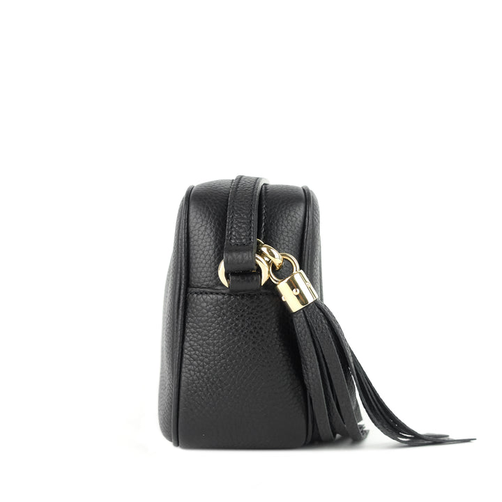 soho disco calfskin leather crossbody bag