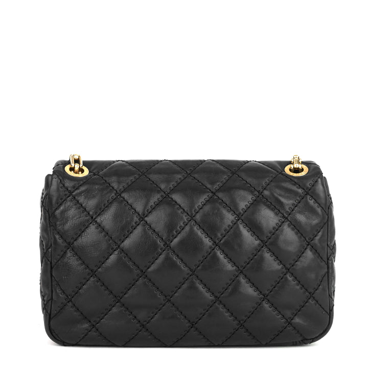 retro chain medium calfskin flap bag
