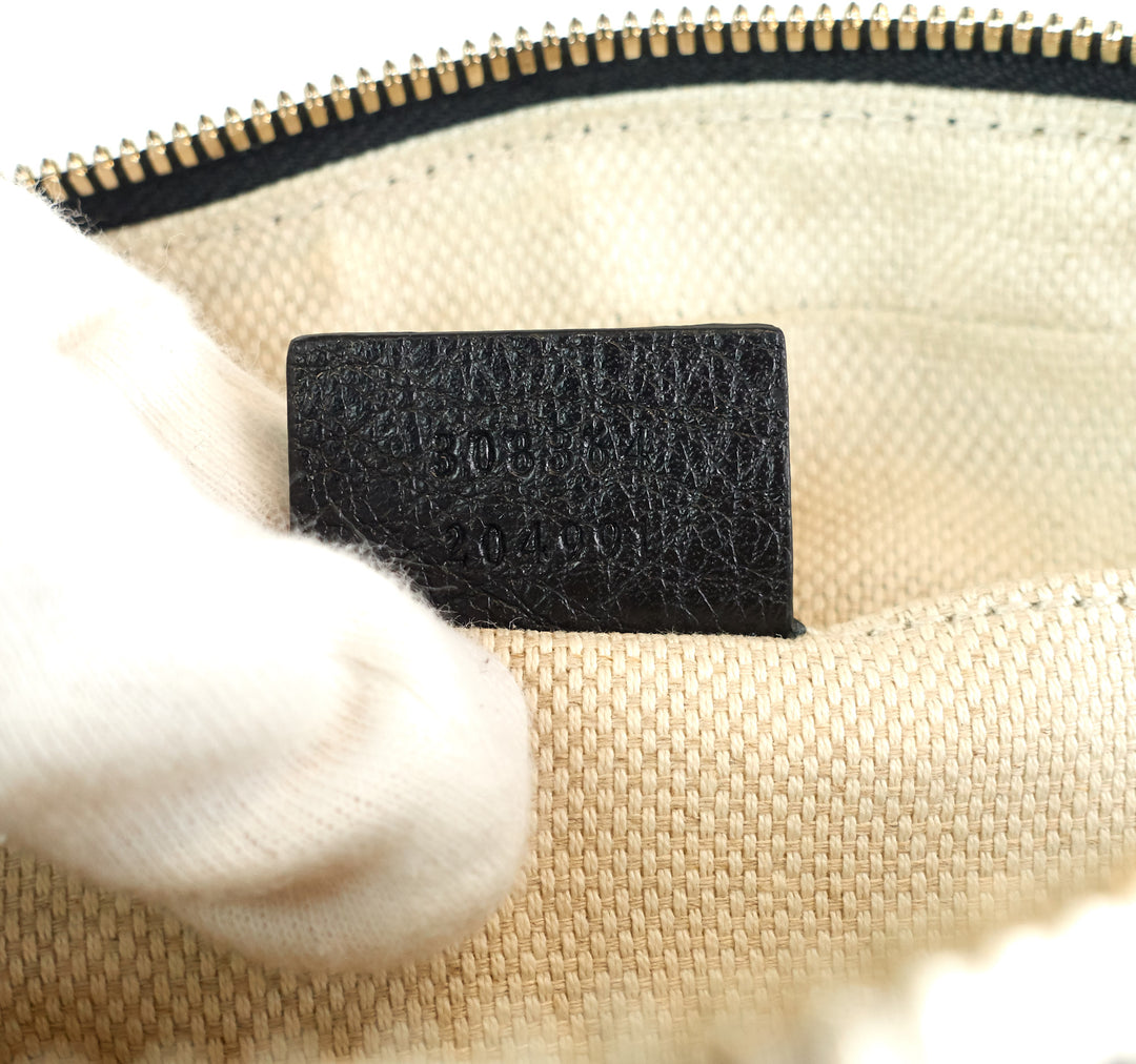 soho disco calf leather small crossbody bag