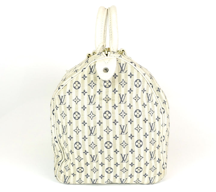 speedy 30 mini lin croisette monogram handbag