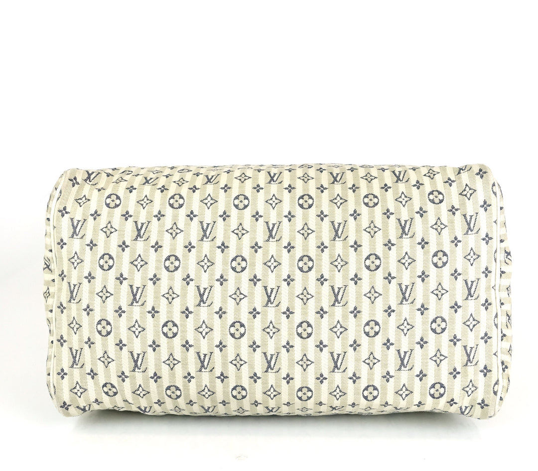 speedy 30 mini lin croisette monogram handbag
