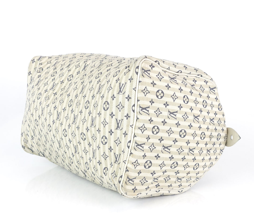 speedy 30 mini lin croisette monogram handbag