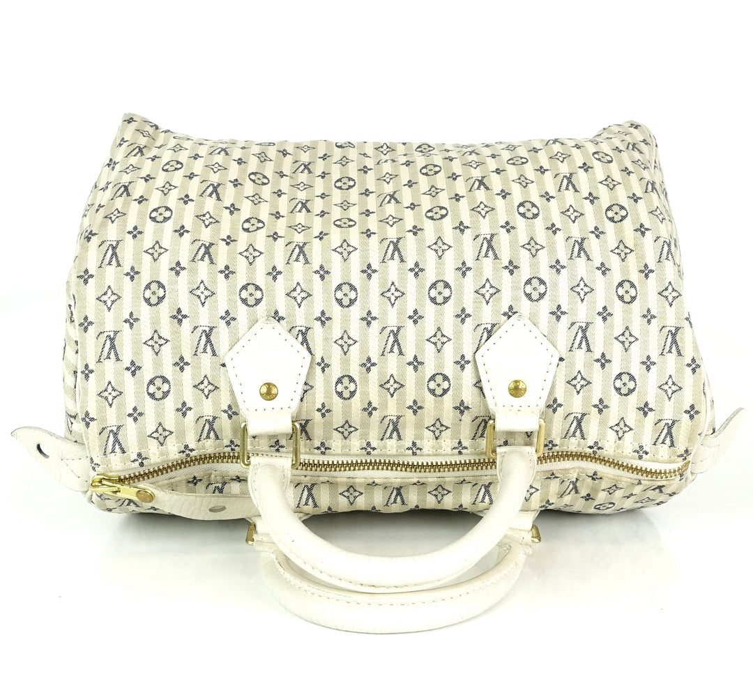 speedy 30 mini lin croisette monogram handbag