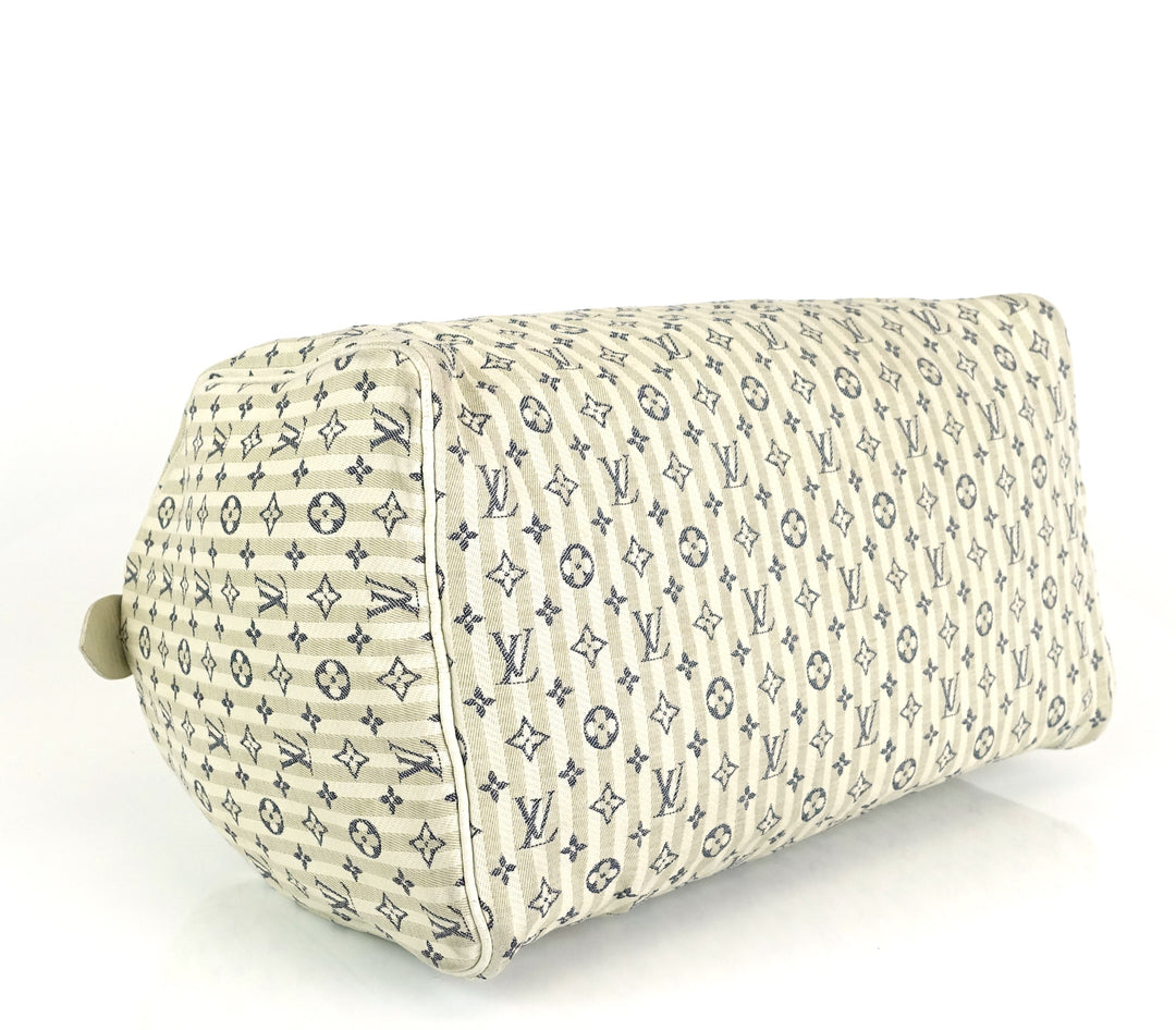 speedy 30 mini lin croisette monogram handbag