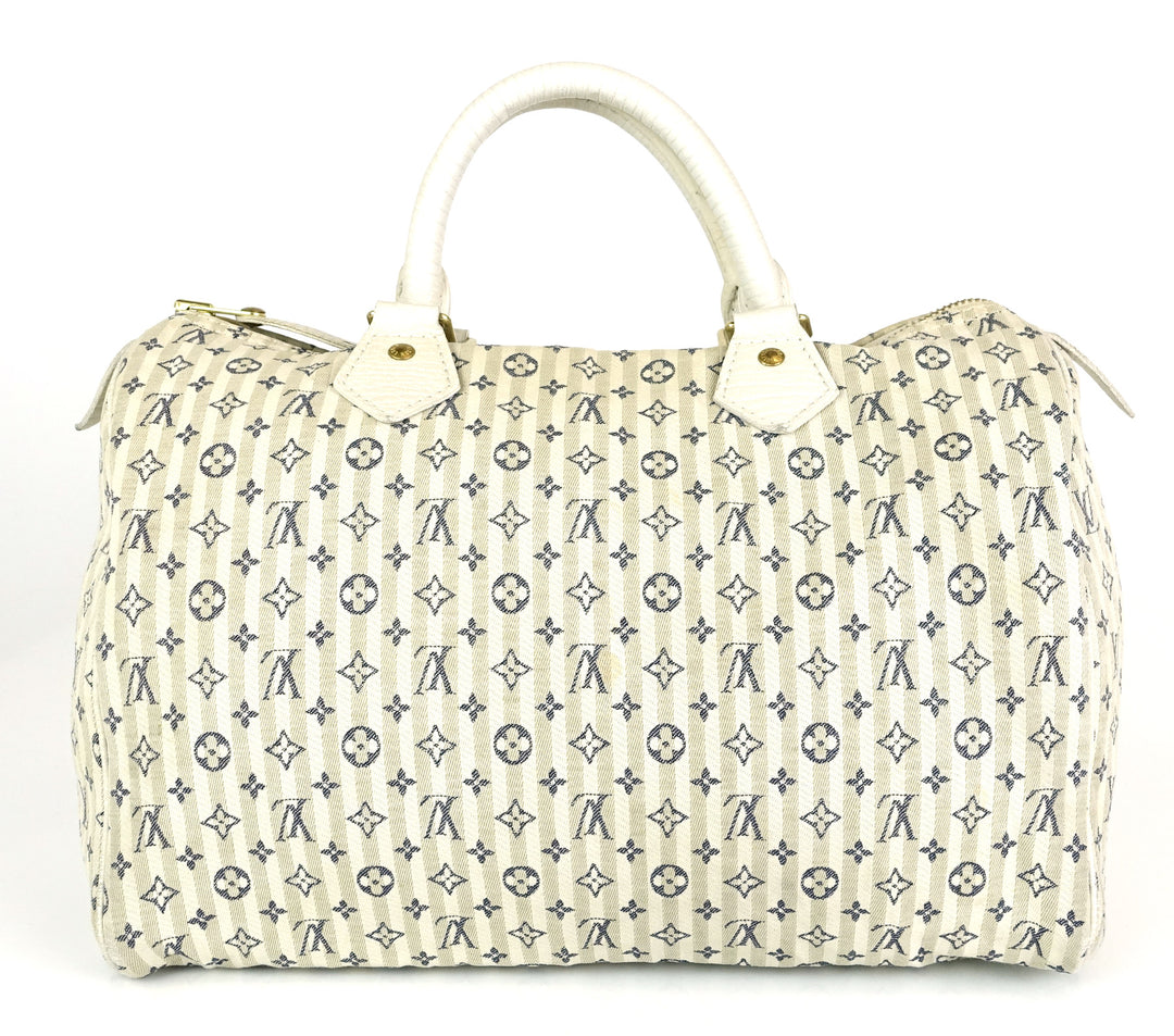 speedy 30 mini lin croisette monogram handbag