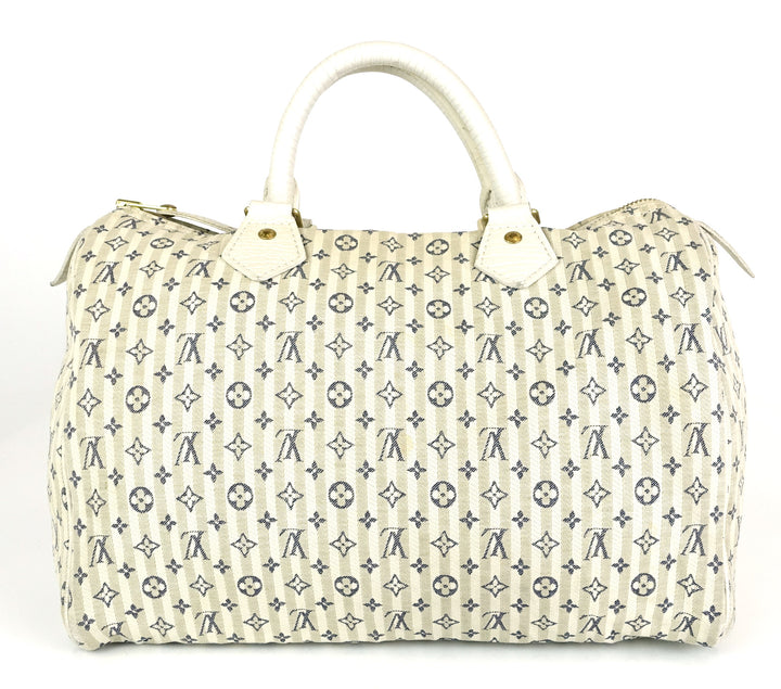 speedy 30 mini lin croisette monogram handbag