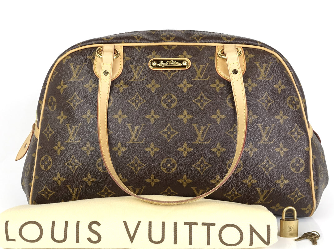 montorgueil gm monogram canvas bag