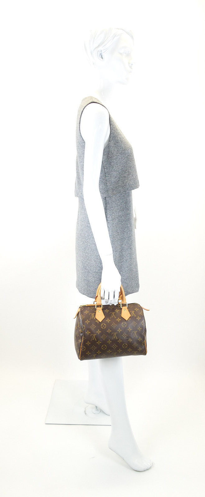 speedy 25 monogram canvas city handbag
