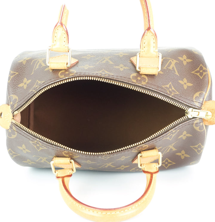 speedy 25 monogram canvas city handbag