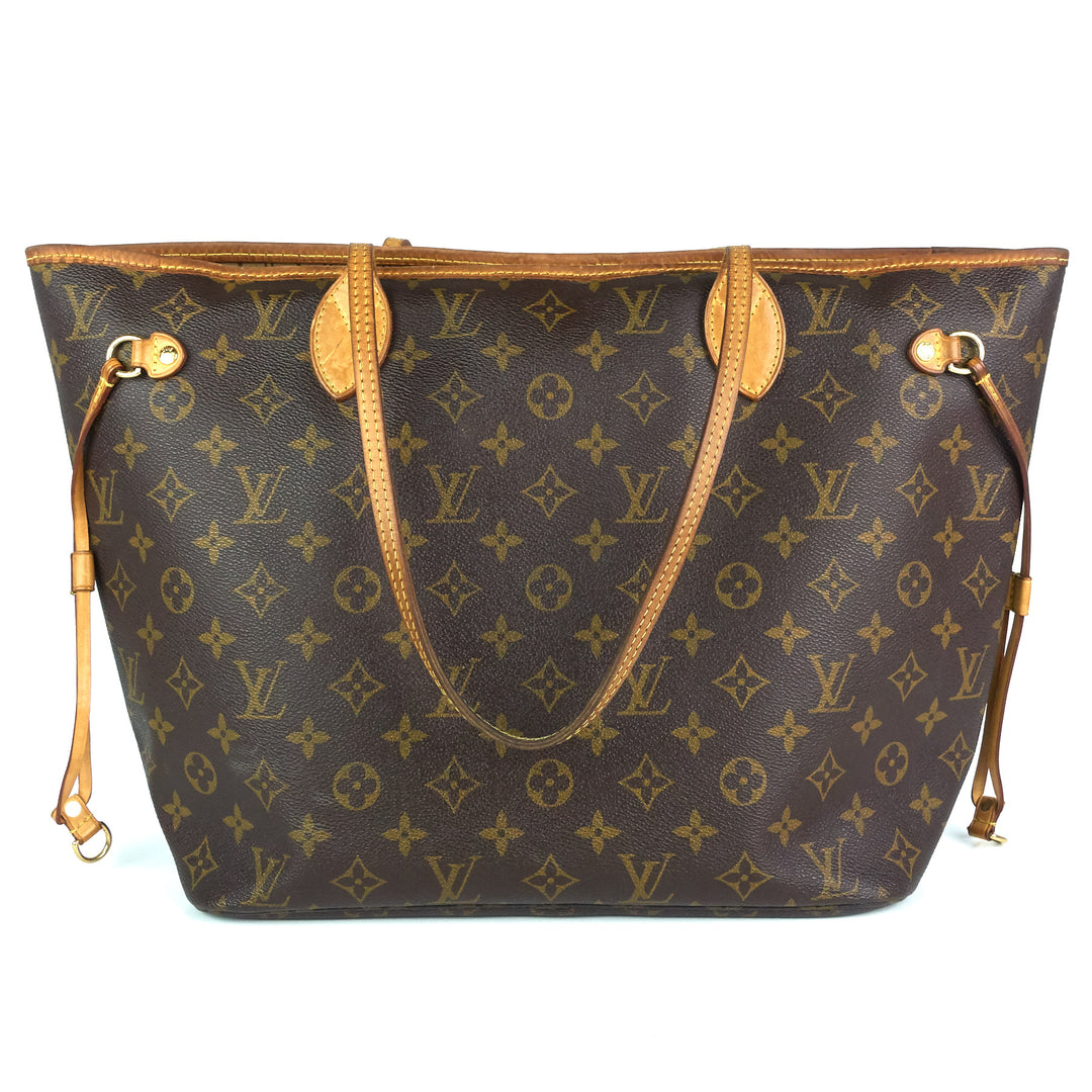 neverfull mm monogram canvas shoulder bag