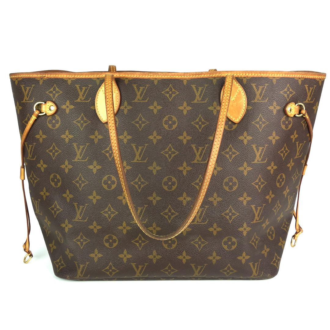 neverfull mm monogram canvas shoulder bag