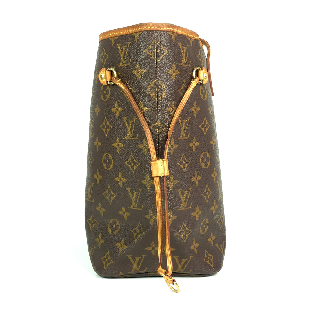 neverfull mm monogram canvas shoulder bag