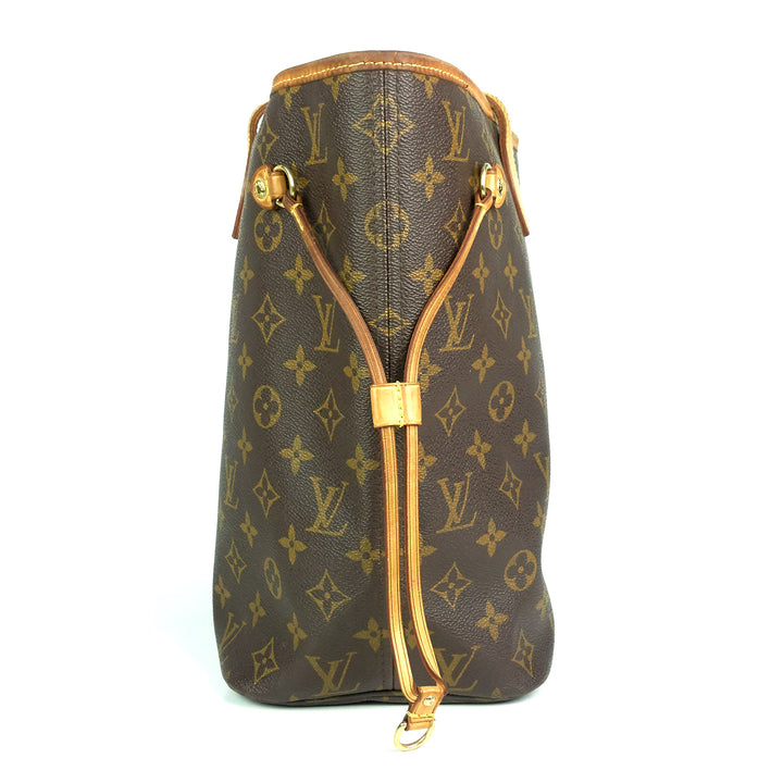 neverfull mm monogram canvas shoulder bag