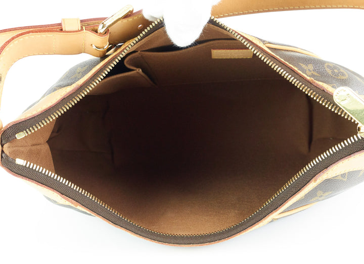 thames gm monogram canvas hobo bag