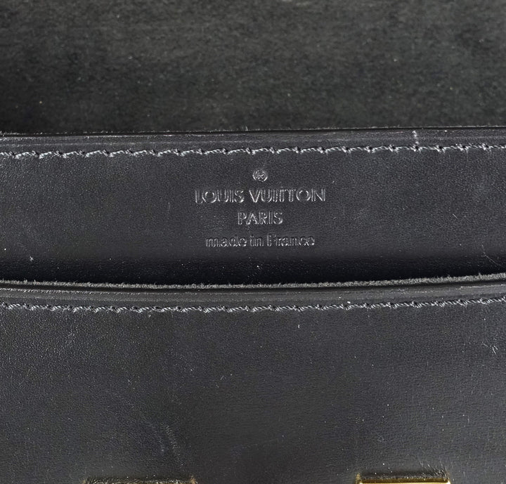 louise gm calf leather chain bag