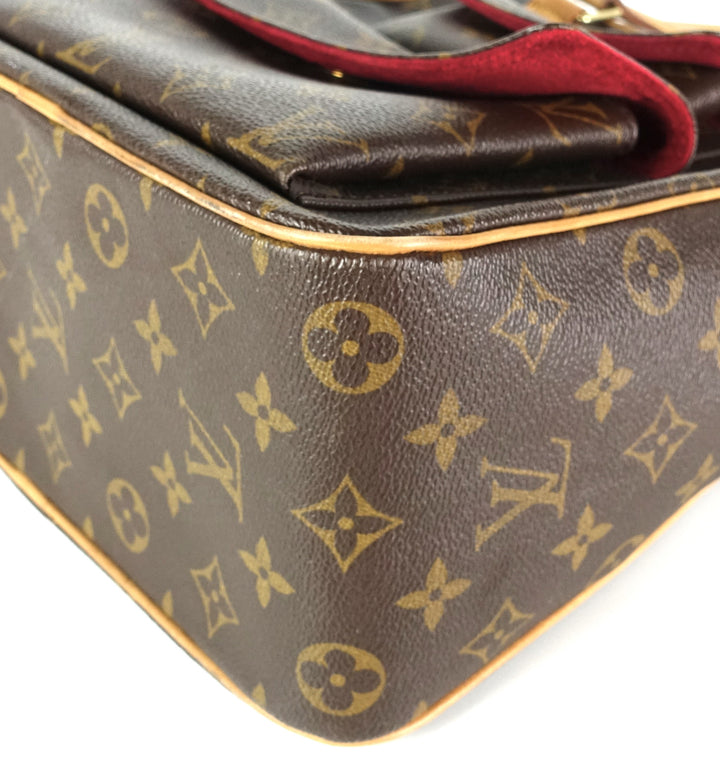 excentri cite monogram canvas handbag