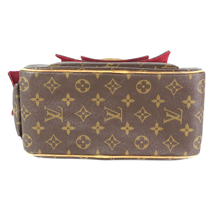 excentri cite monogram canvas handbag
