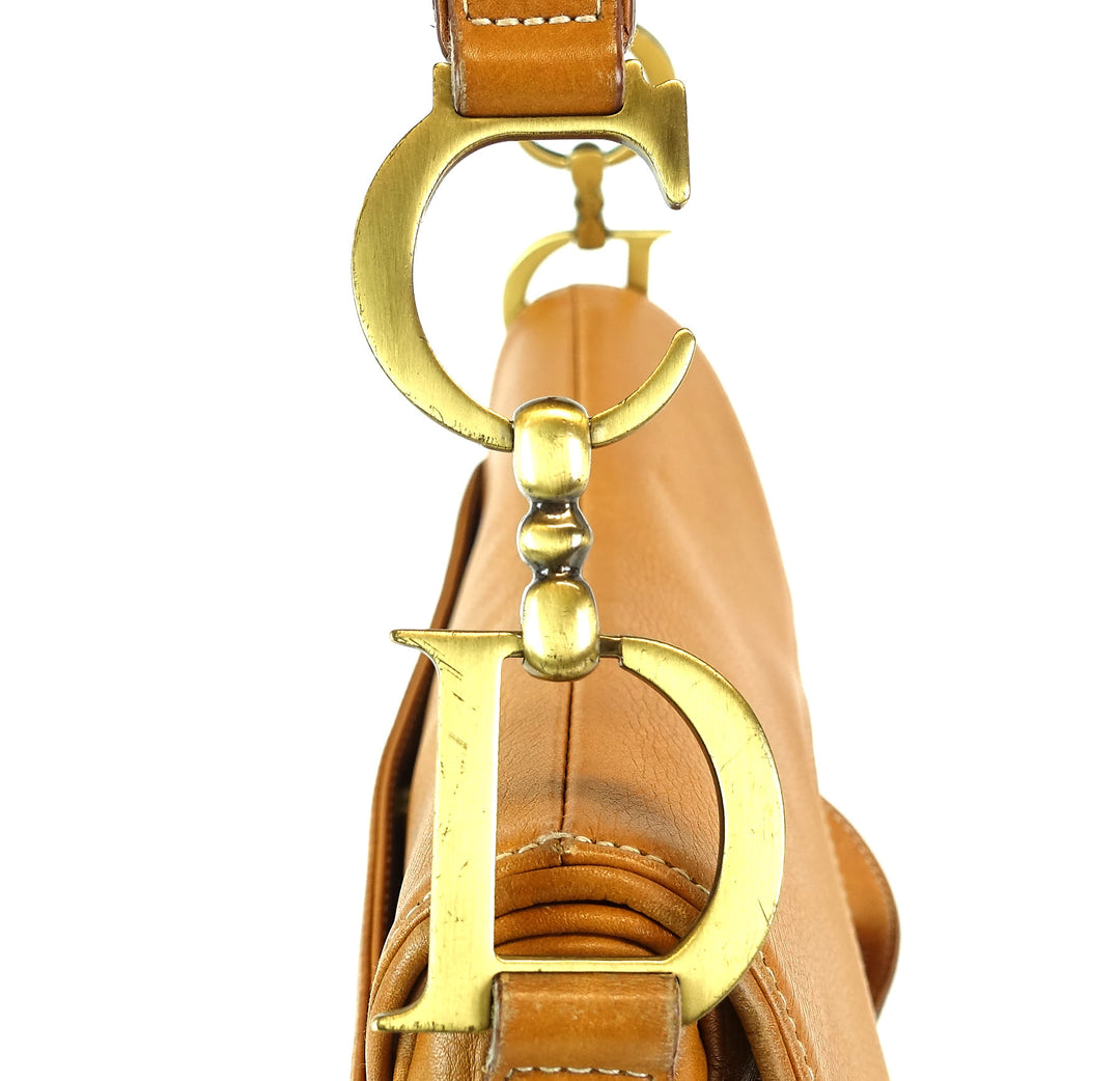 saddle smooth calf leather bag
