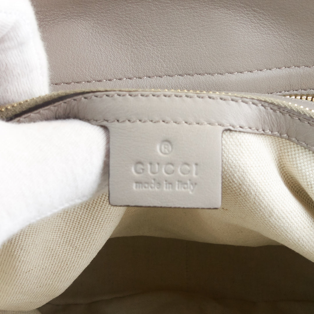 bree guccissima leather medium tote bag