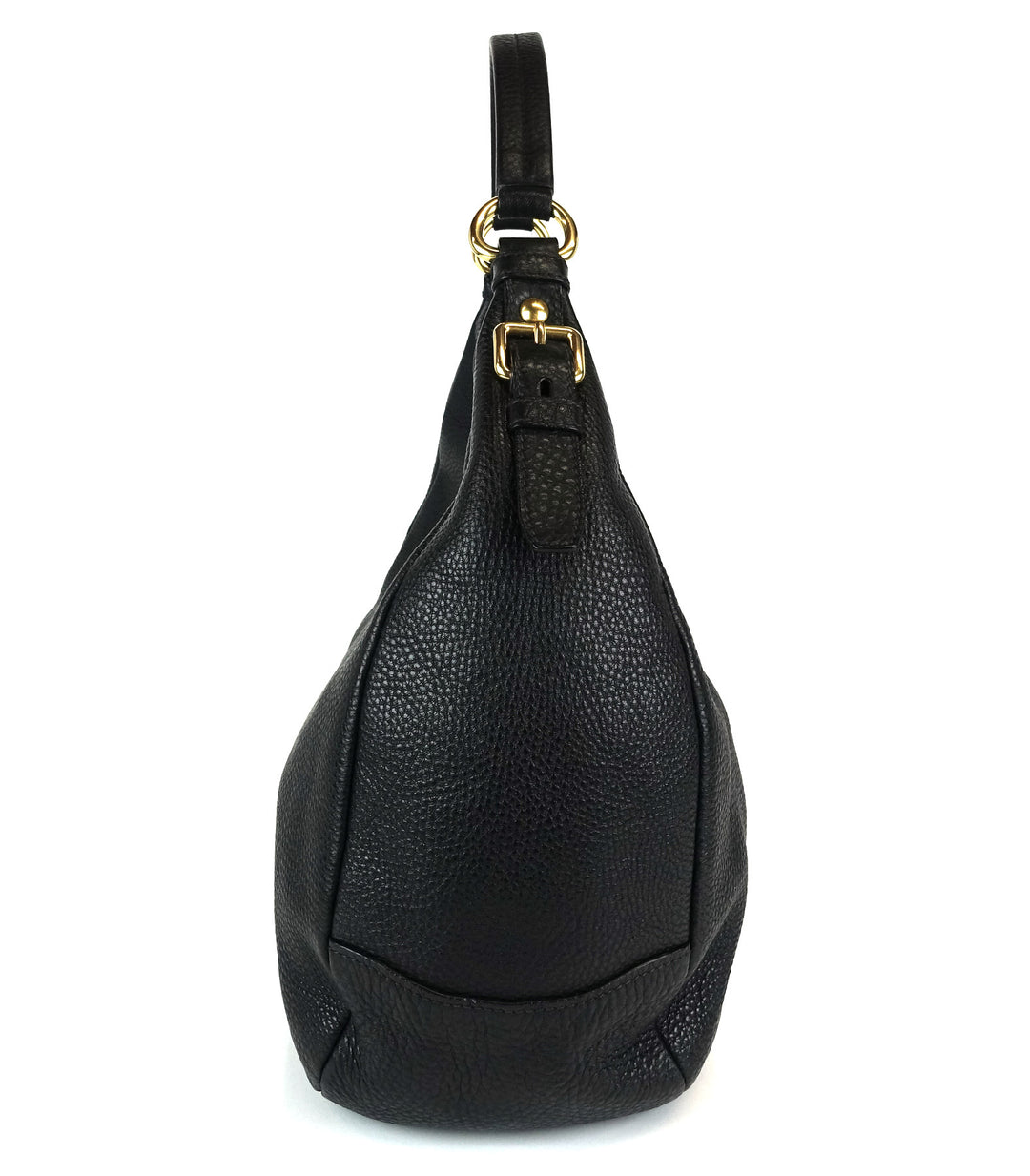 vitello daino leather medium hobo bag