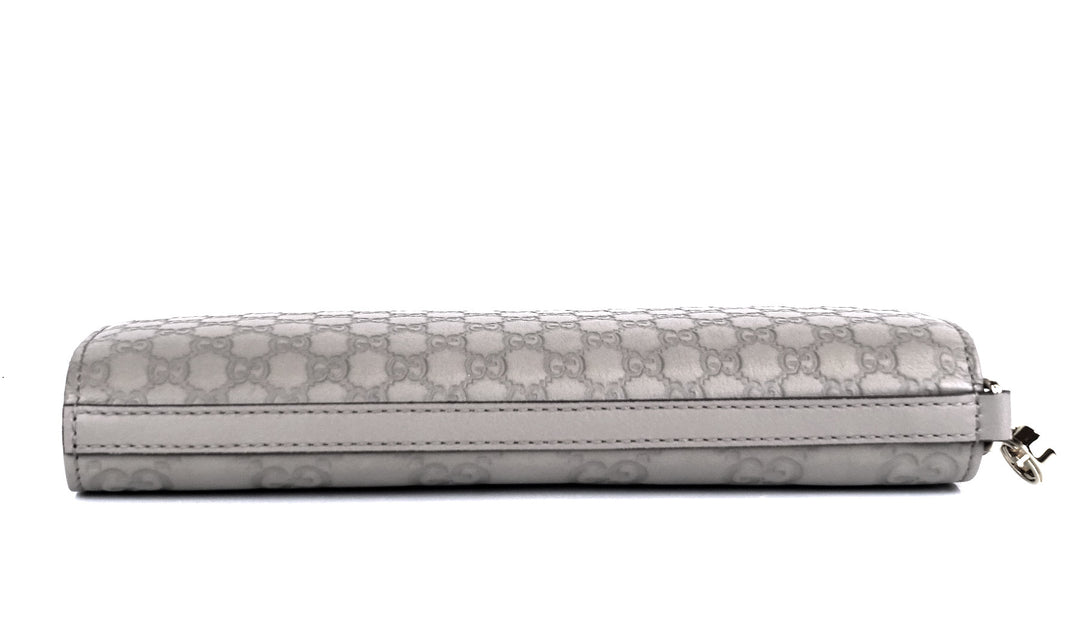 guccissima leather continental wallet