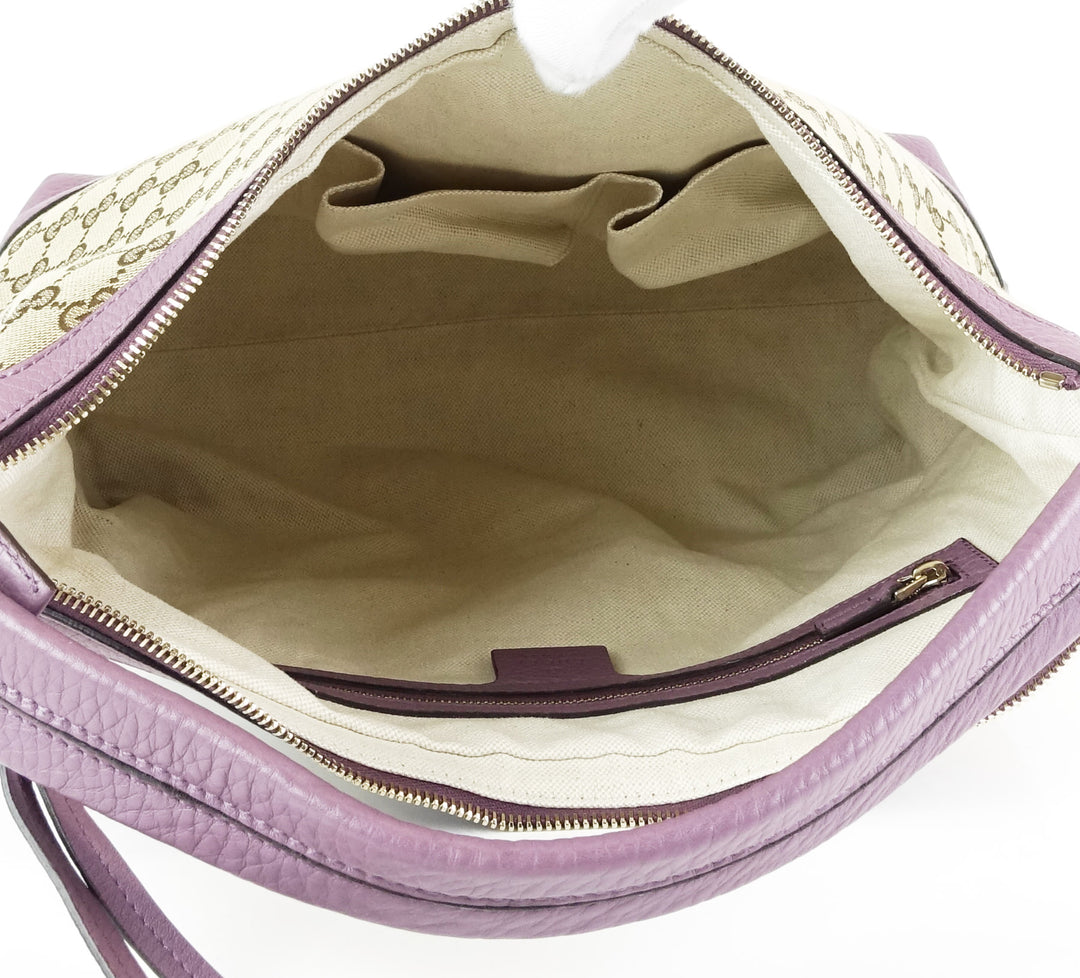monogram canvas hobo bag