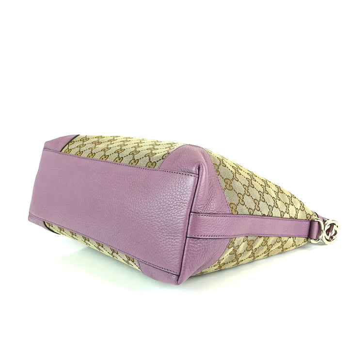 monogram canvas hobo bag