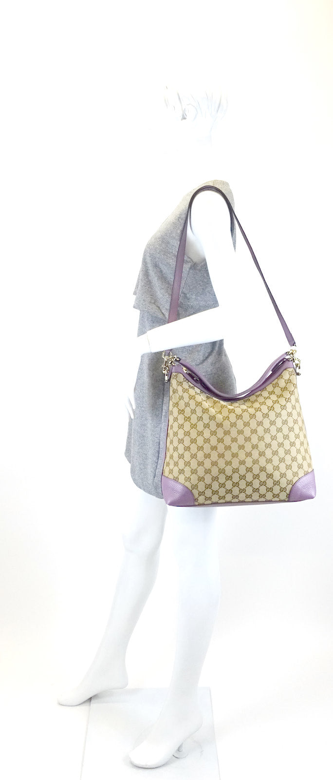 monogram canvas hobo bag