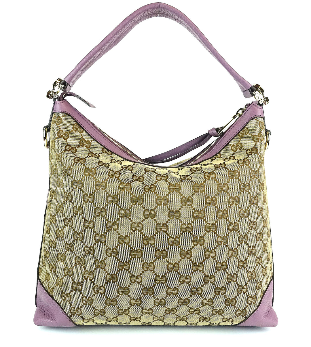 monogram canvas hobo bag