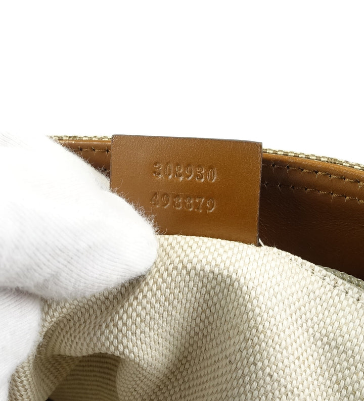 monogram canvas large messenger bag